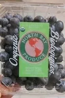 Mängden socker i Organic Blueberries