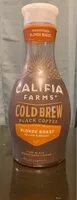 Mängden socker i Cold Brew Black Coffee Blonde Roast