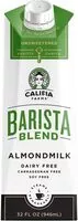 Mängden socker i Barista blend almond milk unsweetened