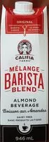 Mängden socker i Mélange Barista Boisson aux amandes