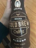 Mängden socker i Cold Brew Coffee with Almond Mocha