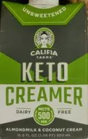 Mängden socker i Keto creamer almond & coconut cream