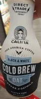 Mängden socker i Black & White Cold Brew with Oatmilk