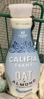 Mängden socker i calfia farms oat almond milk