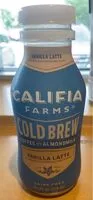 Mängden socker i Cold Brew Vanilla Latte