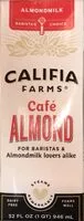 Mängden socker i Califia Farms Café Almond Milk