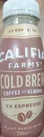 Mängden socker i Cold brew coffee almond