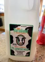 Mängden socker i 1% lowfat milk