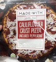 Mängden socker i Culiflower Crust Pizza uncured pepperoni