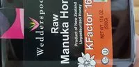Mängden socker i Raw monofloral manuka honey kfactor 16
