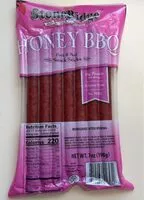 Mängden socker i Honey bbq snack sticks