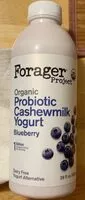 Mängden socker i Organic Probiotic Blueberry Cashewmilk Yogurt