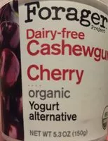 Mängden socker i Cherry organic dairy-free cashewgurt yogurt, cherry
