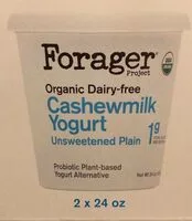 Mängden socker i Organic dairy free yogurt