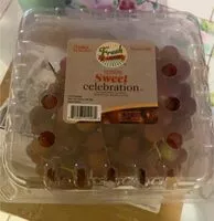 Mängden socker i Red seedless grapes