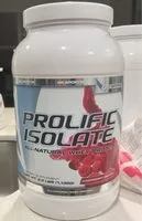 Mängden socker i Prolific Isolate whey protain