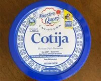 Mängden socker i Cotija