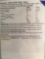 Mängden socker i Protein Warrior Blend Mocha