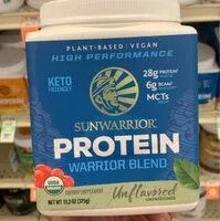 Mängden socker i Unflavored Protein warrior blend