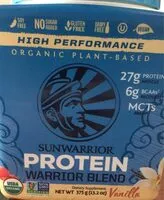 Mängden socker i Protein Warrior Blend Vanille