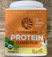 Mängden socker i Sun Warrior Protein Classic Plus