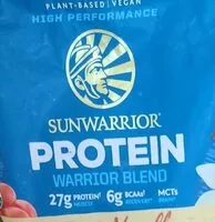 Mängden socker i Sunwarrior protein warrior blend vanilla
