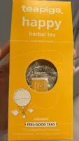 Mängden socker i Happy herbal tea with lemon balm