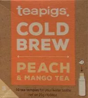 Mängden socker i Peach mango tea