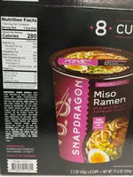 Mängden socker i Miso Ramen