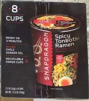 Mängden socker i Spicy tonkotsi ramen