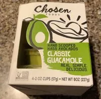 Mängden socker i Classic guacamole