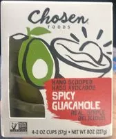 Mängden socker i Spicy guacamole
