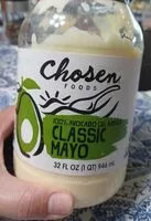 Mängden socker i Chosen Foods Classic Mayo