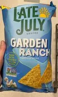 Mängden socker i Garden ranch tortilla chips
