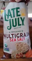 Mängden socker i Late July Snacks - Multigrain Tortilla Chips