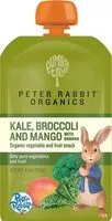 Mängden socker i Organics baby kale broccoli mango