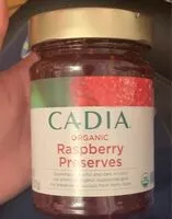Mängden socker i Organic Raspberry Preserves
