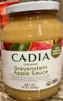 Mängden socker i Cadia organic apple sauce