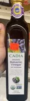 Mängden socker i Organic Balsamic Vinegar Of Modena