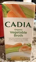 Mängden socker i Organic Vegetable Broth