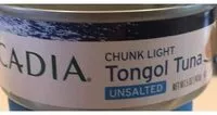 Mängden socker i Chunk Light Tongol Tuna, Unsalted
