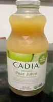 Mängden socker i Organic Pear Juice