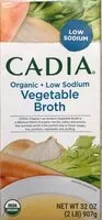 Mängden socker i Organic Vegetable Broth
