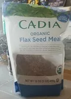 Mängden socker i Organic flax seed meal