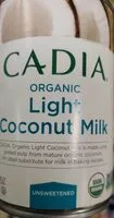 Mängden socker i Organic light coconut milk