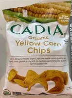 Mängden socker i Organic yellow corn chips