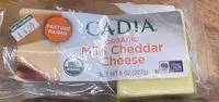 Mängden socker i Organic mild cheddar cheese