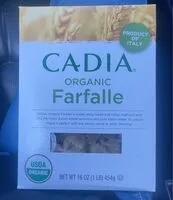 Mängden socker i Farfalle