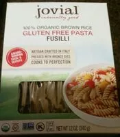 Mängden socker i Fusilli brown rice pasta