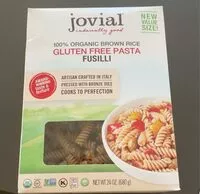 Mängden socker i Organic brown rice Gluten free pasta